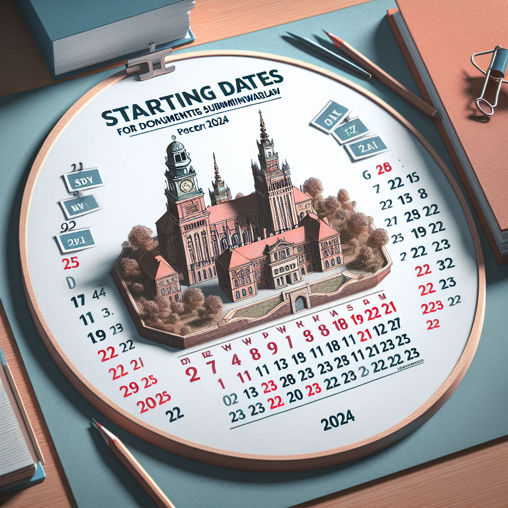 Коли починається прийом документів у Варшавські університети на 2024 рік?